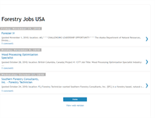 Tablet Screenshot of forestryjobsusa.blogspot.com