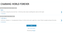 Tablet Screenshot of charmingworldforever.blogspot.com