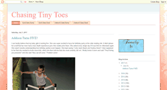 Desktop Screenshot of chasingtinytoes.blogspot.com