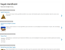 Tablet Screenshot of hayat-merdiveni.blogspot.com