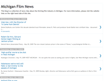 Tablet Screenshot of michiganfilmnews.blogspot.com