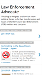 Mobile Screenshot of lawenforcementadvocate.blogspot.com