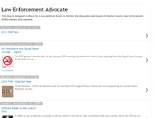 Tablet Screenshot of lawenforcementadvocate.blogspot.com