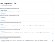 Tablet Screenshot of blogue-simples.blogspot.com