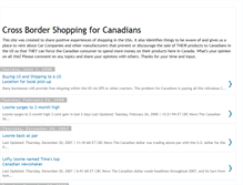 Tablet Screenshot of cross-border-shopping.blogspot.com