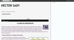 Desktop Screenshot of hectorsady.blogspot.com