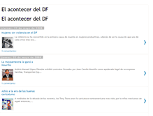 Tablet Screenshot of informaciondeldf.blogspot.com