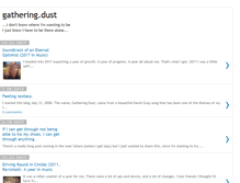 Tablet Screenshot of gathering--dust.blogspot.com