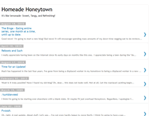 Tablet Screenshot of homeadehoneytown.blogspot.com