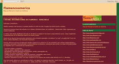 Desktop Screenshot of flamencoamerica.blogspot.com