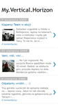 Mobile Screenshot of my-vertical-horizon.blogspot.com