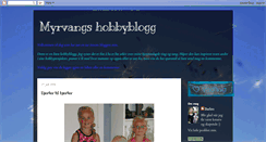 Desktop Screenshot of myrvangshobbyblogg.blogspot.com