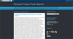 Desktop Screenshot of personalpaulobarreto.blogspot.com
