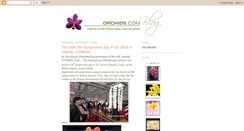 Desktop Screenshot of orchidsdotcom.blogspot.com