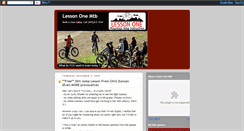 Desktop Screenshot of lessononemtb.blogspot.com