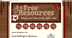 Desktop Screenshot of 3-6freeresources.blogspot.com