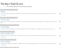 Tablet Screenshot of dayitriedtolive.blogspot.com