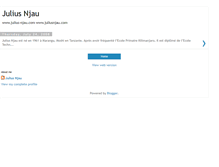 Tablet Screenshot of njaujulius.blogspot.com