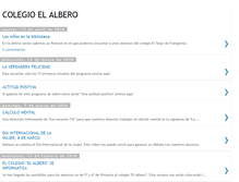 Tablet Screenshot of colegioelalbero.blogspot.com