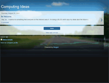 Tablet Screenshot of ihavecomputingideas.blogspot.com
