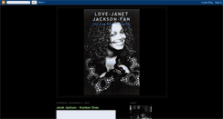 Desktop Screenshot of love-janetjackson-fan.blogspot.com