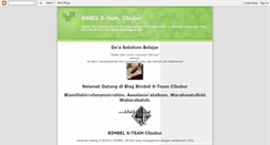 Desktop Screenshot of bimbelxteam.blogspot.com