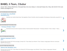 Tablet Screenshot of bimbelxteam.blogspot.com
