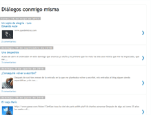 Tablet Screenshot of dialogosconmigomisma.blogspot.com