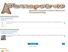 Tablet Screenshot of glossopetrae.blogspot.com