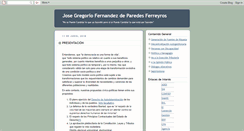 Desktop Screenshot of fernandezdeparedes.blogspot.com