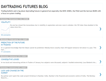 Tablet Screenshot of daytrading-fdax.blogspot.com