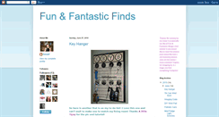 Desktop Screenshot of funandfantasticfinds.blogspot.com