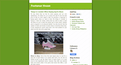 Desktop Screenshot of footwearhouse.blogspot.com