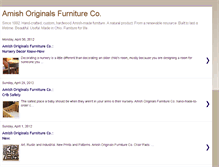 Tablet Screenshot of amishoriginalsfurnitureco.blogspot.com