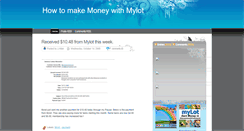 Desktop Screenshot of howtomakemoneywithmylot.blogspot.com