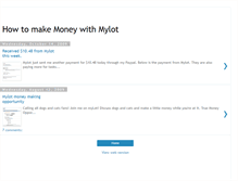 Tablet Screenshot of howtomakemoneywithmylot.blogspot.com