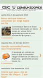 Mobile Screenshot of cdconsumidores.blogspot.com