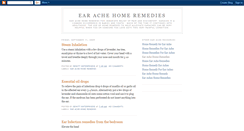 Desktop Screenshot of earachehomeremedies.blogspot.com