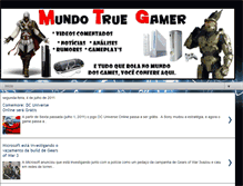 Tablet Screenshot of mundo-true-gamer.blogspot.com