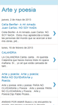 Mobile Screenshot of elbio-arteypoesia.blogspot.com