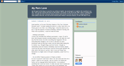 Desktop Screenshot of mypornlove.blogspot.com