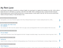 Tablet Screenshot of mypornlove.blogspot.com