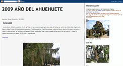 Desktop Screenshot of ahuehuete2009.blogspot.com