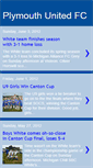 Mobile Screenshot of plymouthunitedforsoccer.blogspot.com