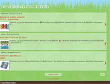 Tablet Screenshot of desarrolloturisticovenezuela.blogspot.com