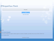 Tablet Screenshot of jpmorganchasewatch.blogspot.com