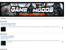 Tablet Screenshot of game-moddb.blogspot.com