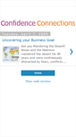 Mobile Screenshot of confidenceconnections.blogspot.com