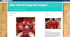 Desktop Screenshot of dallastastethehoneyfoodswappers.blogspot.com