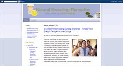 Desktop Screenshot of naturalsweatingremedies.blogspot.com